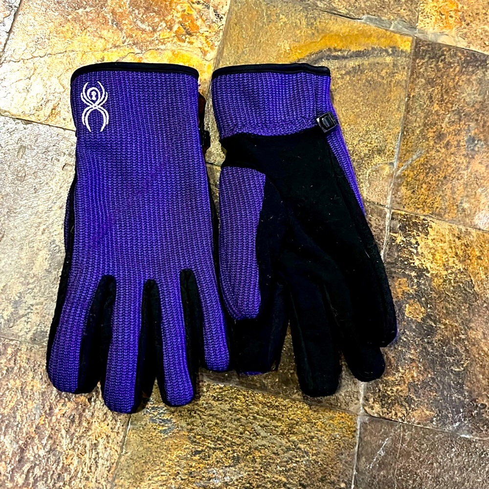 Purple Spyder Gloves